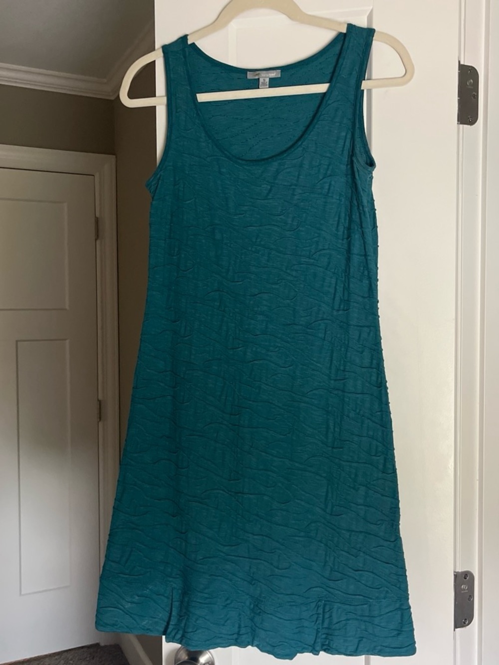Toad & Co Horny Toad Samba Wave Dress Teal Size Small